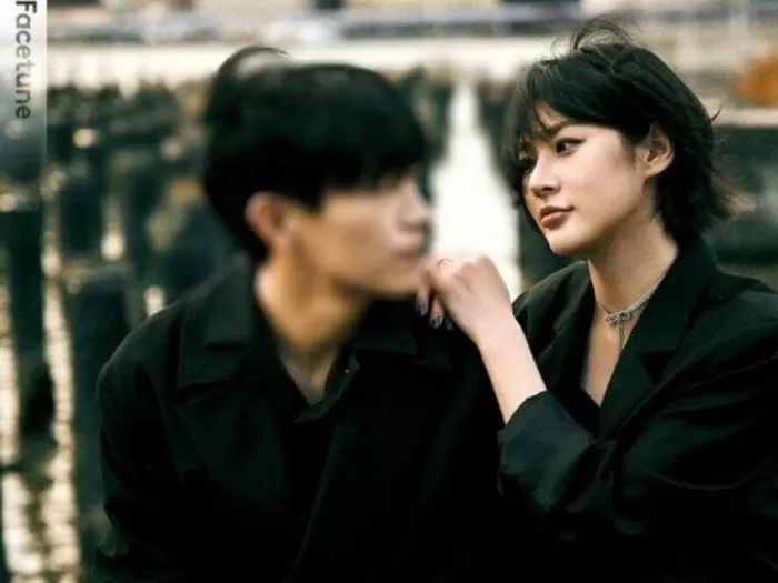 Kim Sae Ron mengunggah foto bersama seorang pria pada Januari 2025 (foto: instagram.com/sae_ron)