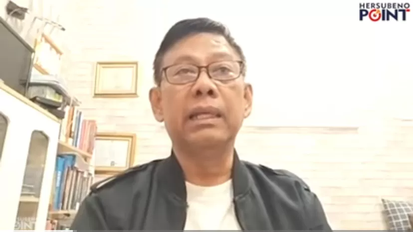 Analis politik dan militer Selamat Ginting menyampaikan pernyataan mantan Wapres Try Sutrisno terkait pencopotan Wapres Gibran.