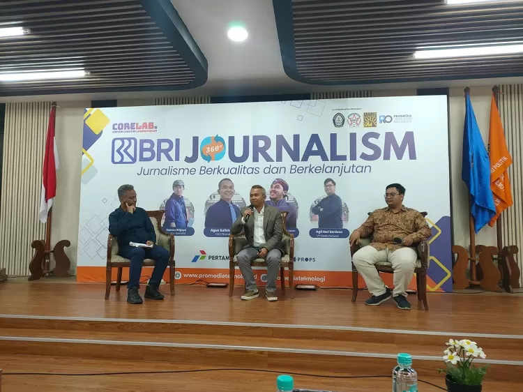 Acara Content Creator Laboratorium (Corelab) Promedia yang digelar di Kampus FISIP UNDIP, Semarang, pada Rabu, 23 Oktober 2024.  (Dokumentasi Promedia)