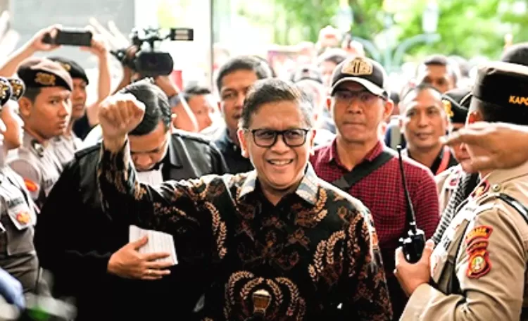 Sidang lanjutan Sekjen PDI Perjuangan, Hasto Kristiyanto kembali digelar di Pengadilan Negeri, Jakarta Pusat pada Kamis, 22 Mei 2025. (X @PDI_Perjuangan)