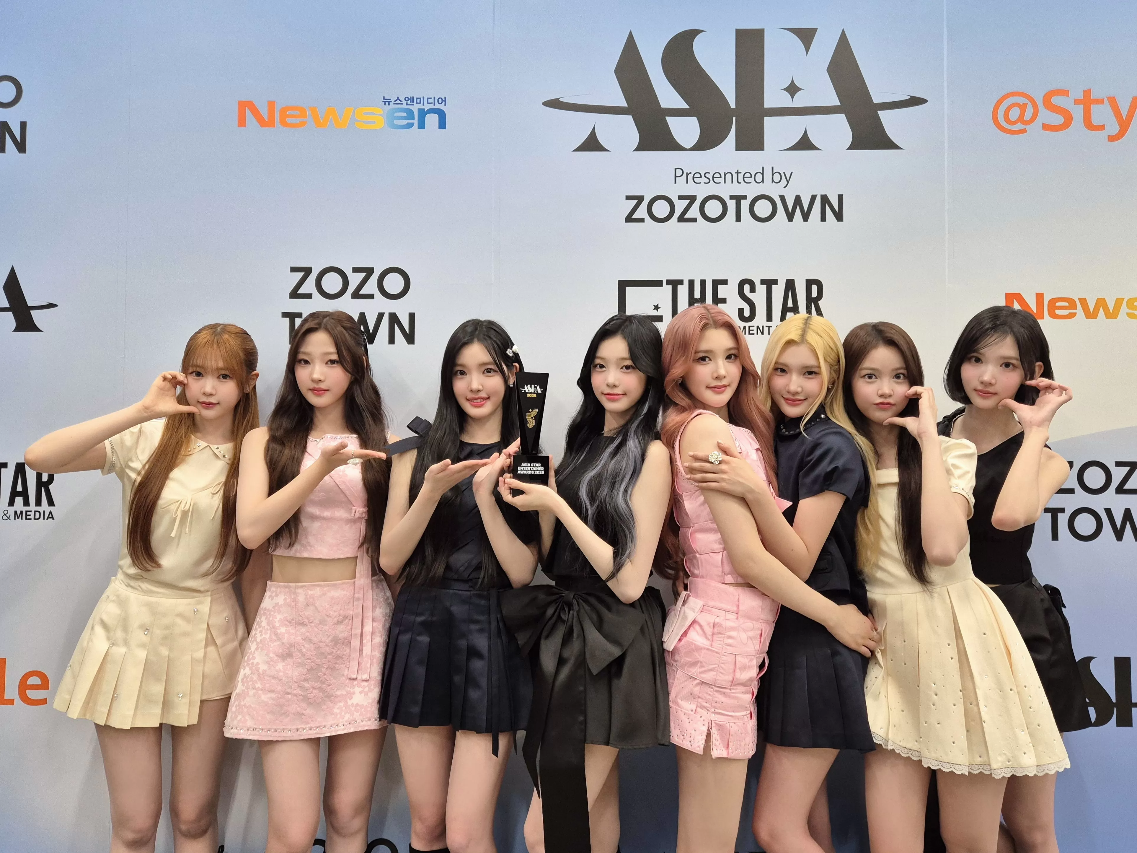 Hearts2Hearts Raih The Best New Artist di ASEA 2025 (foto: x.com/Hearts2Hearts)