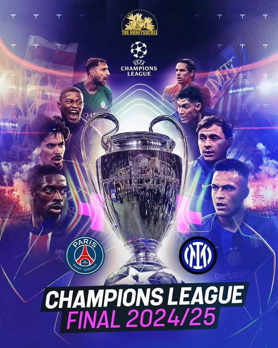 Duel Panas PSG vs Inter di Final UCL 2025: Enrique Optimis Bikin Sejarah, Inzaghi Tak Mau Gagal Lagi. (Instagram.com/the.honeysuckle)