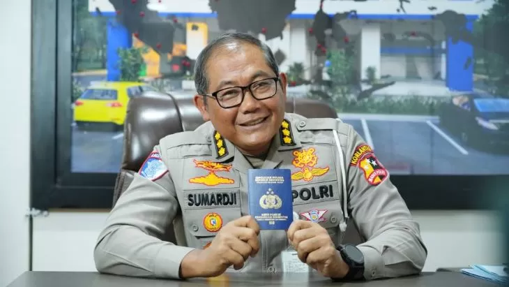 Kasubdit BPKB Ditregident Korlantas Polri Kombes Pol Sumardji, mengatakan, e-BPKB diterapkan sejak Maret 2025 untuk tingkat Polda se-Indonesia. (Korlantas Polri)