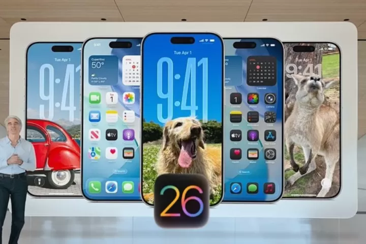 iOS 26 Hadir: Desain Liquid Glass yang Menawan & Kecerdasan AI Super Canggih di Genggaman Anda. (Instagram.com/@itricksmark)
