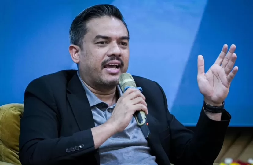 Menteri Usaha Mikro, Kecil, dan Menengah (UMKM) Maman Abdurrahman saat menghadiri Seminar dan Audiensi yang diselenggarakan oleh Ikatan Alumni Doktor Akuntansi (Ikadokansi) Universitas Trisakti.