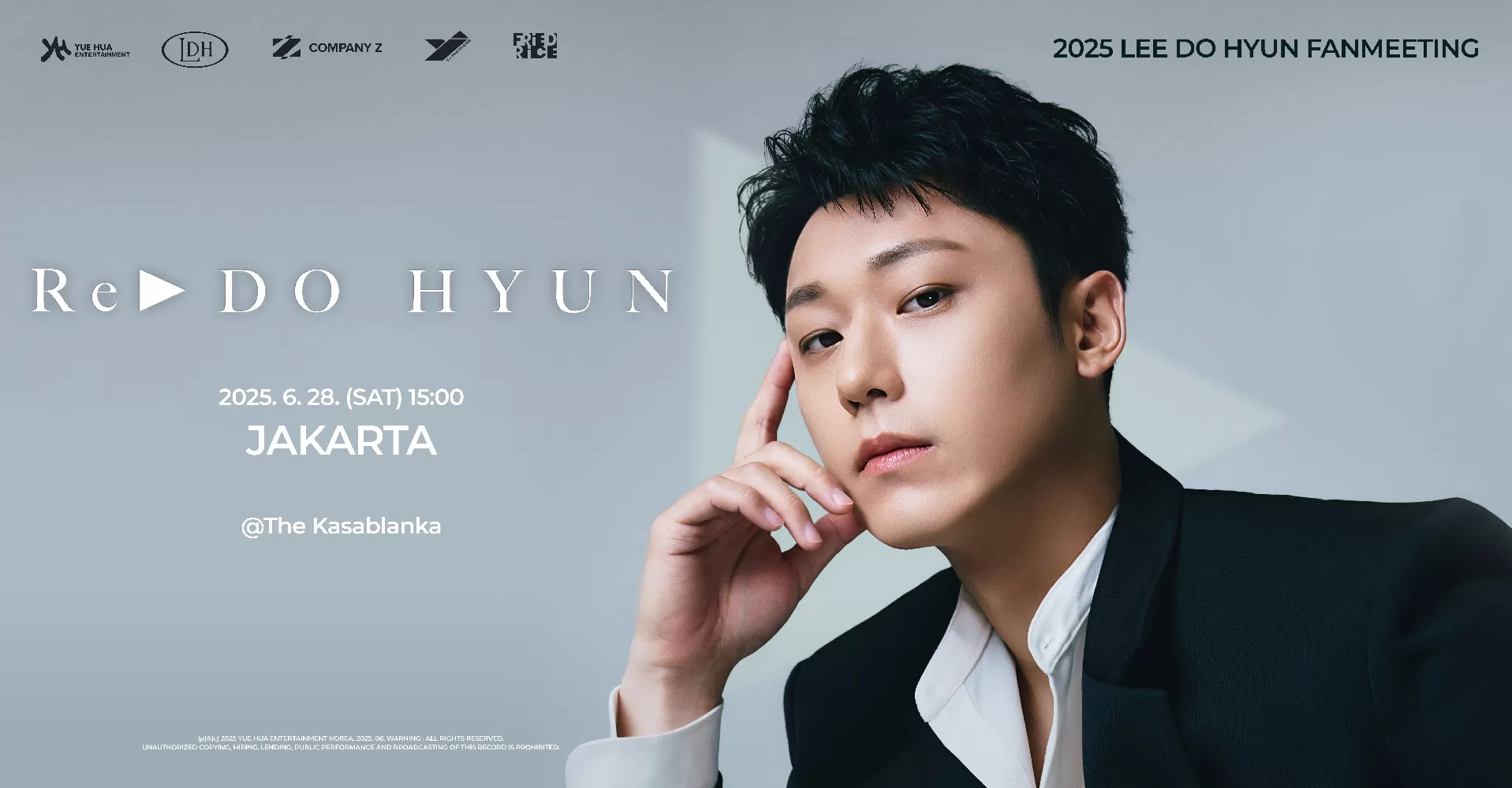 Lee Do Hyun Gelar Fanmeeting Perdana di Jakarta Setelah Wamil (foto: loket.com)