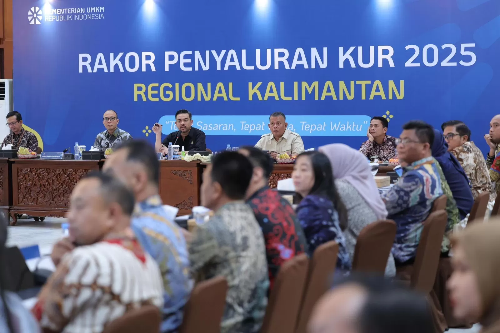 Rakor KUR Regional Kalimantan, di Banjarmasin, Kalimantan Selatan, Rabu, 18 Juni 2026.