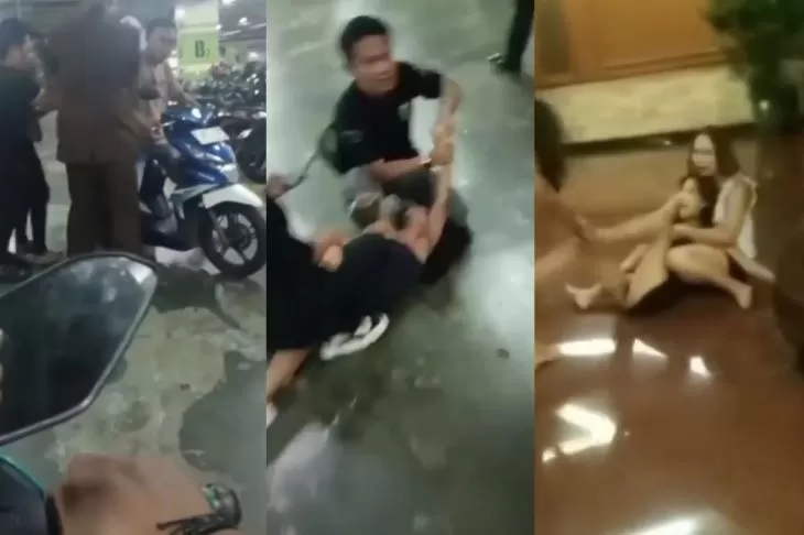 Tampak kolasi pemandu karaoke lady companion atau LC di tempat hiburan malam di Pasar Baru, Jakarta Pusat. (Tangkapan layar IG @voxnetizens)