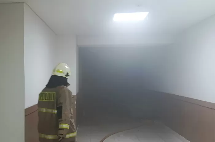 Kebakaran di RSIA Hermina Jatinegara berhasil dipadamkan. (Istimewa)