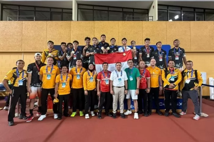 Sebagian kontingen Indonesia di World Police and Fire Man 2025. (Polri)