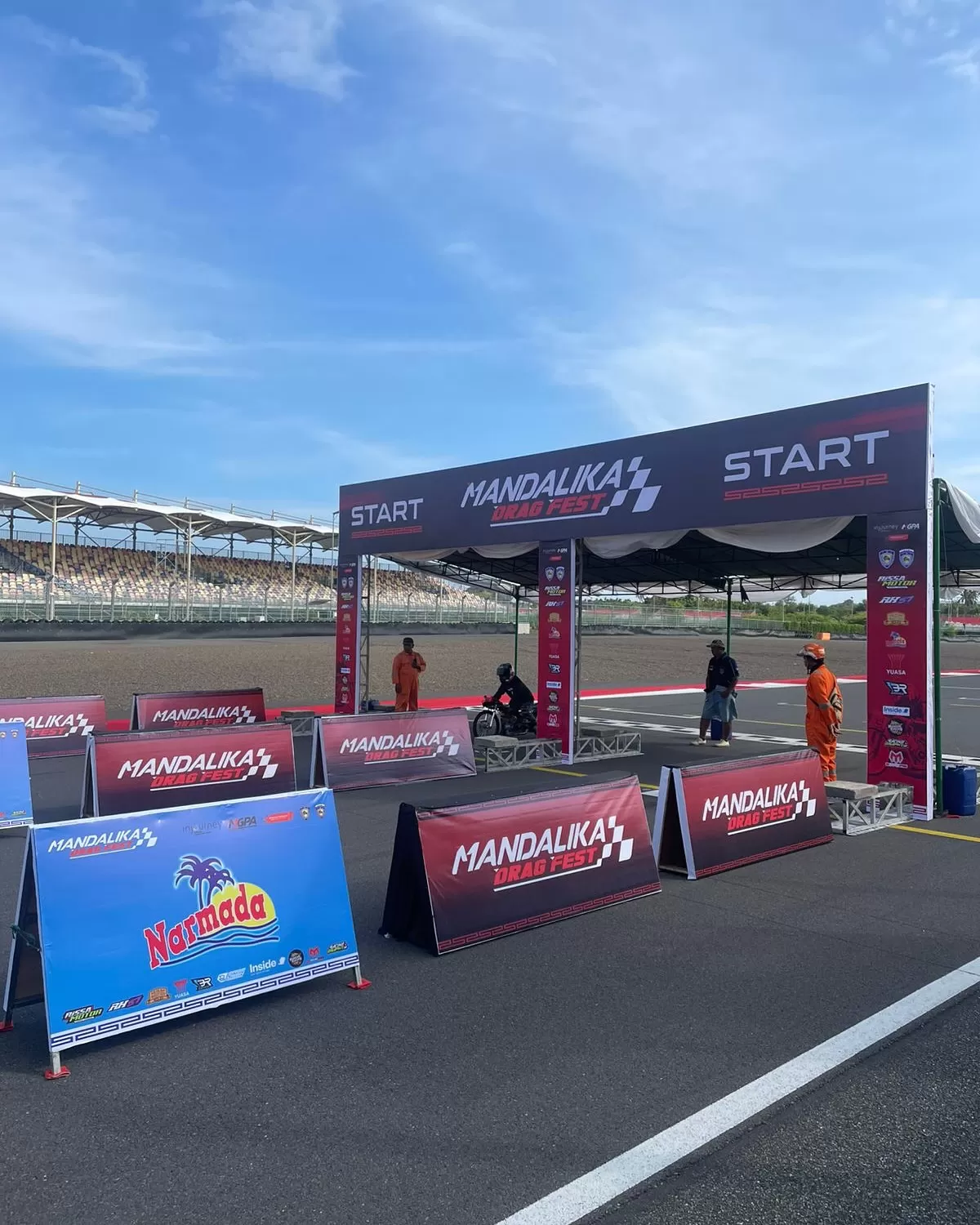 Mandalika Drag Fest 2025. (Instagram.com/_diatasroda)