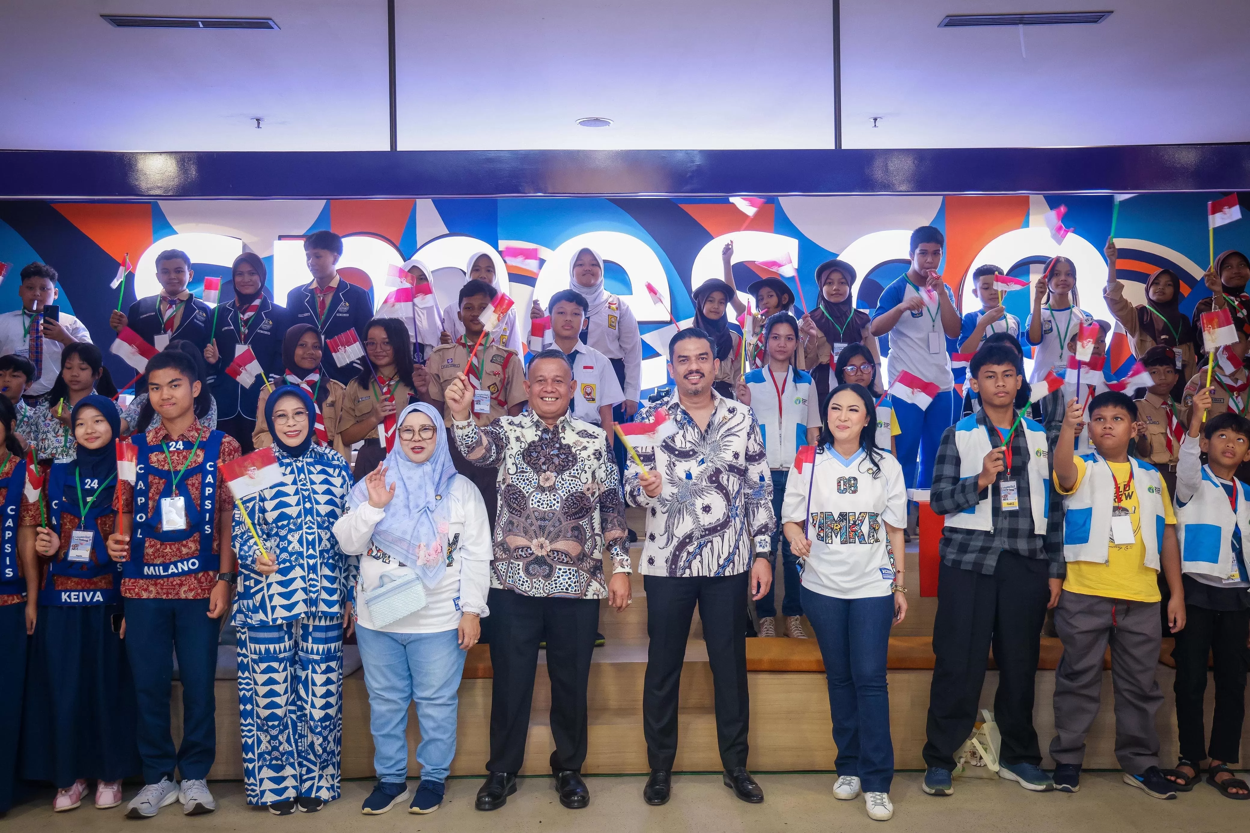 Kementerian UMKM bersama Dharma Wanita Persatuan (DWP) memperingati Peringatan Hari Anak Nasional Tahun 2025.