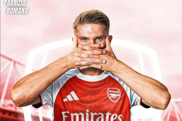 Arsenal resmi rekrut Viktor Gyokeres (Foto: instagram/@fabriziorom)