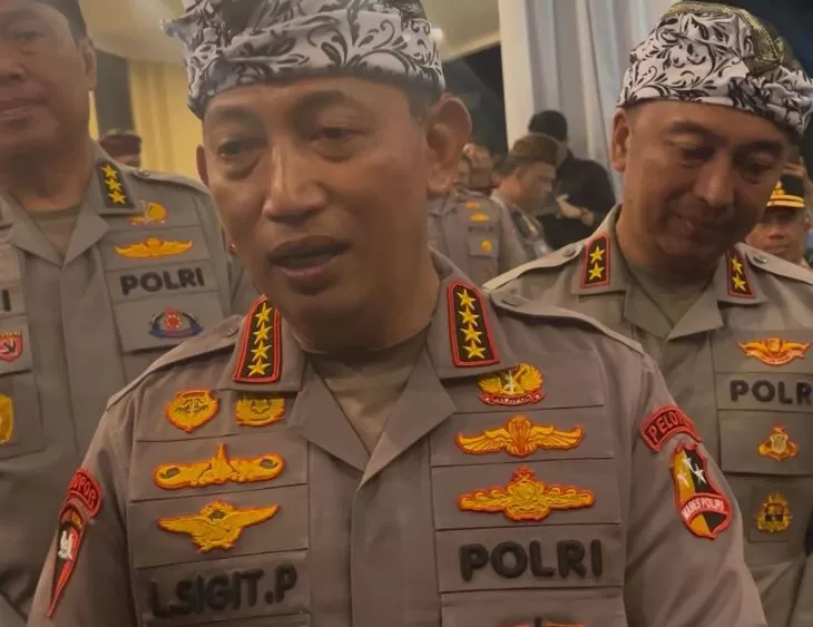 Kapolri Jenderal Polisi Listyo Sigit Prabowo menyebut soal nama Wakapolri yang sudah direstui Presiden Prabowo Subianto  (Humas Polri)