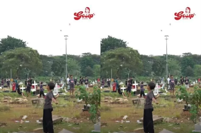Video viral TPU Tanah Kusir di DKI Jakarta yang diduga menjadi tempat warga setempat main layangan (Instagram.com/@jakarta.keras)