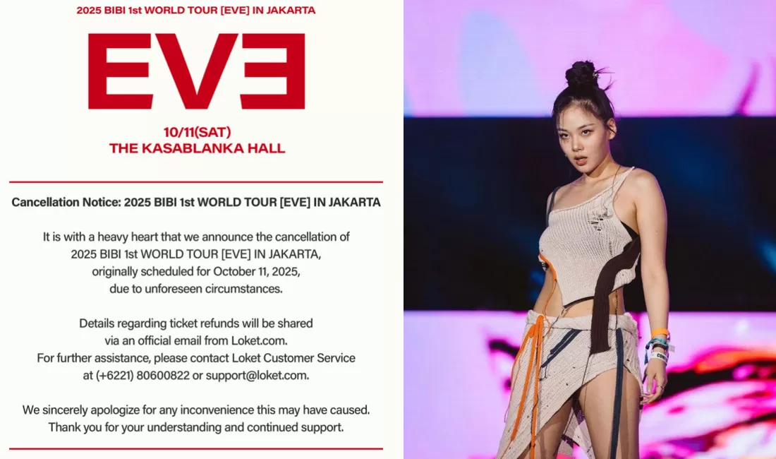 BIBI Batalkan Konser di Jakarta dan Sejumlah Kota Asia (foto: kolase istimewa)