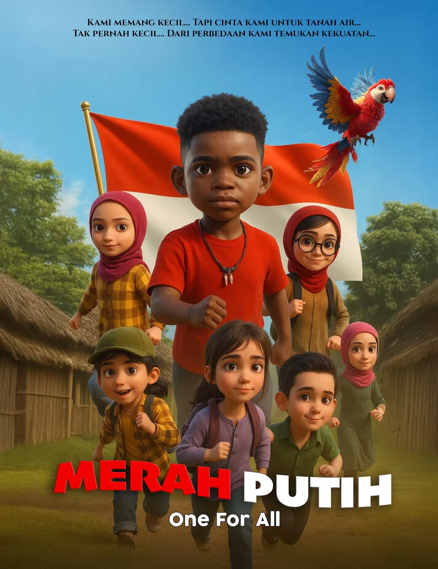 Kontroversi Animasi Merah Putih: One for All, Anggaran Miliaran, Visual Disebut Setara Game PS2. (Instagram.com/@calengklik)