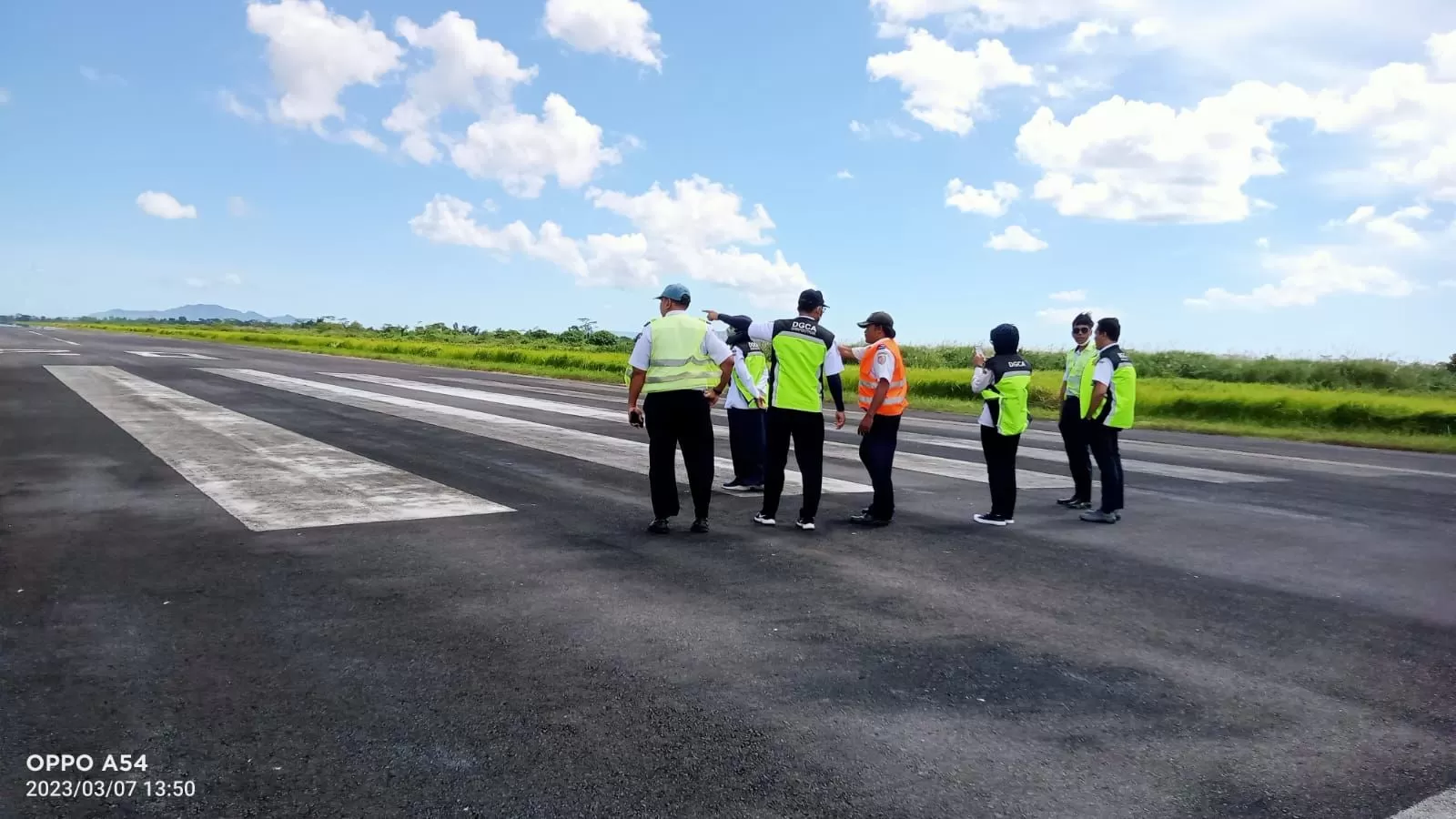 Landasan pacu Bandara Notohadinegoro Jember. (PPID Jember)