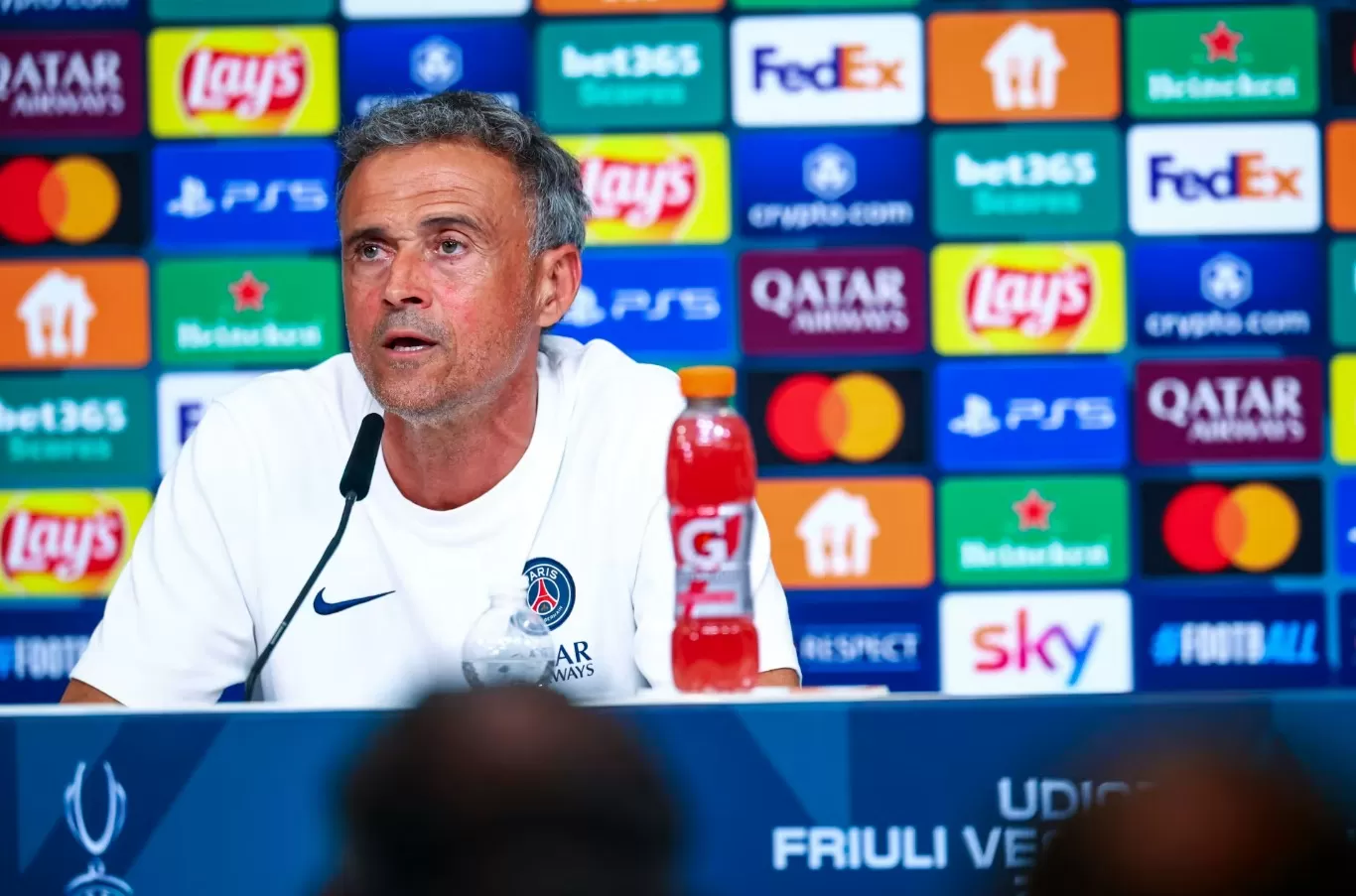 Luis Enrique incar Piala Super Eropa 2025 (Foto: psg.fr)
