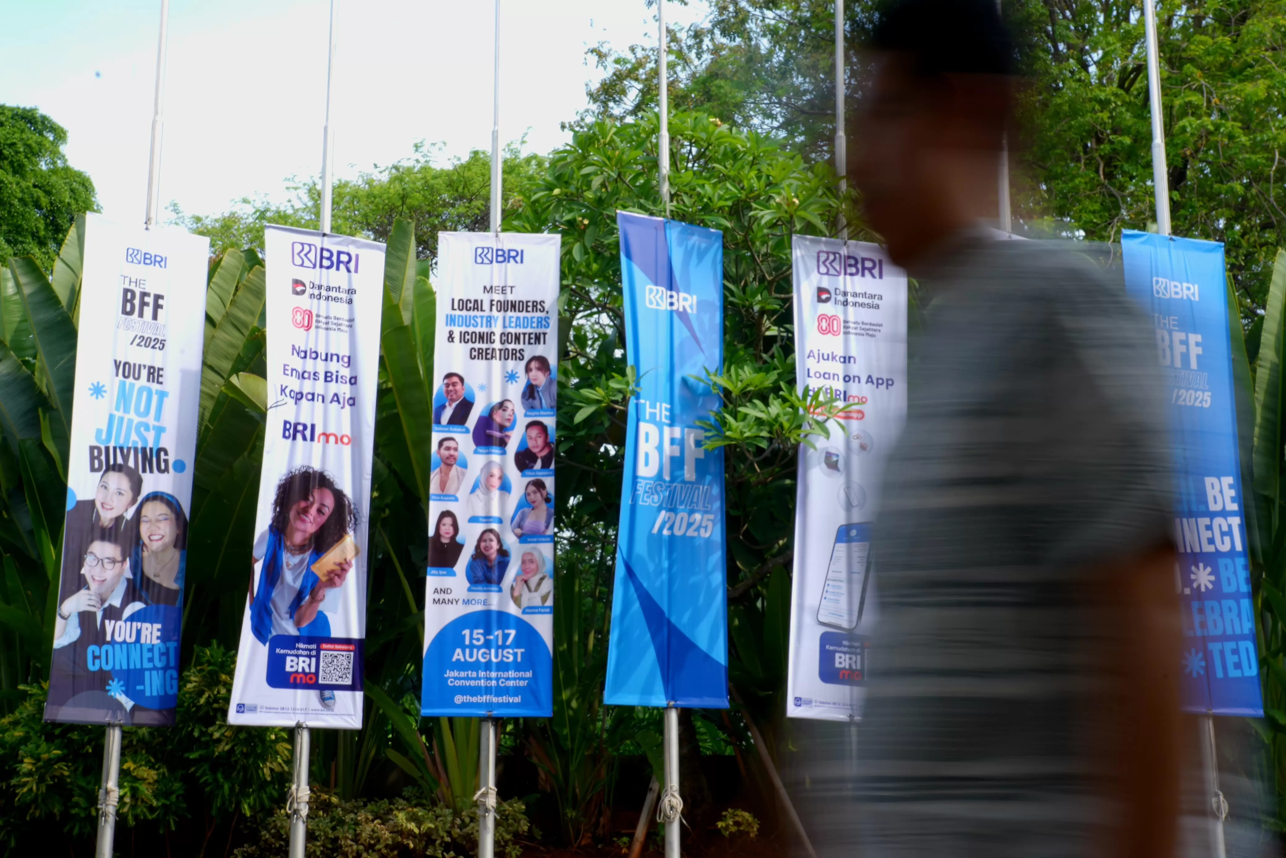 BRI mendukung even Beauty, Fashion and Fragrance *BFF) Fastival 2025 agar digelar 15-17 Agustus 2025. (Foto: BRI)