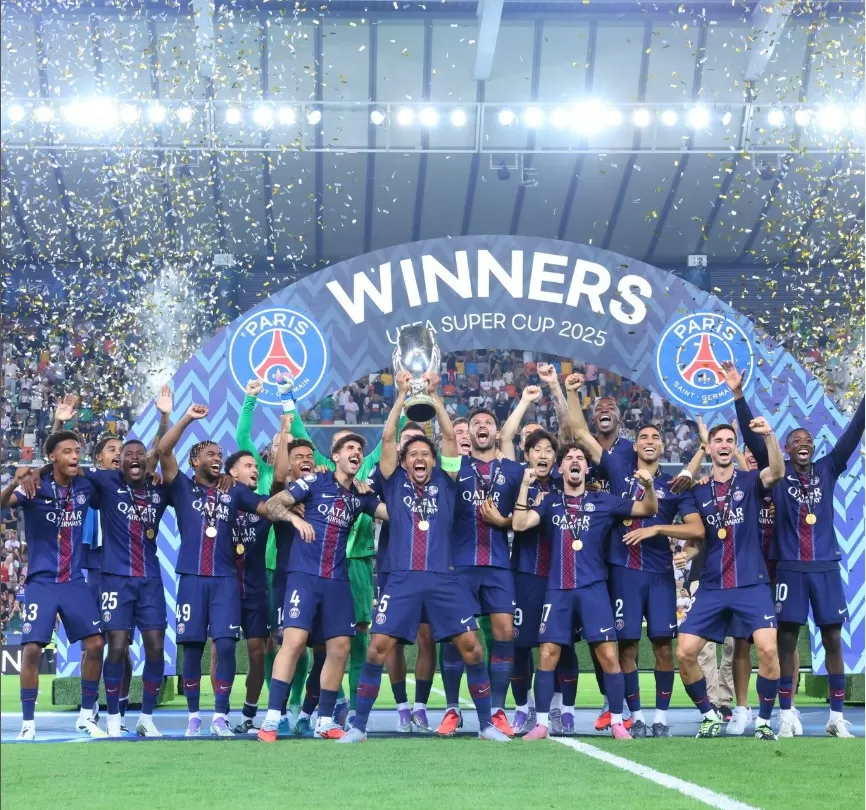 PSG juara Piala Super Eropa 2025 (Foto: instagram/@psg)