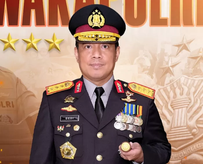 Komjen Pol Dedi Prasetyo resmi dilantik jadi Wakapolri (Foto: Instagram/@sabharaid)
