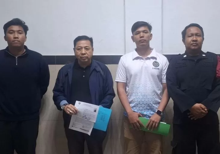 Penampakan Setya Novanto keluar dari Lapas Sukamiskin, Bandung, Jabar, karena mendapat fasilitas bebas bersyarat. (Ist)