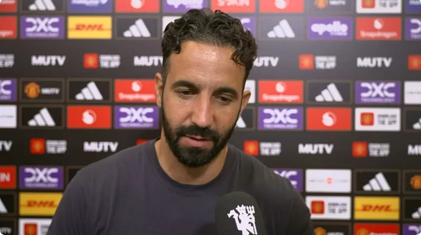 Ruben Amorim tetap optimistis meski Manchester United kalah dari Arsenal (Foto: instagram/@manutd.com)