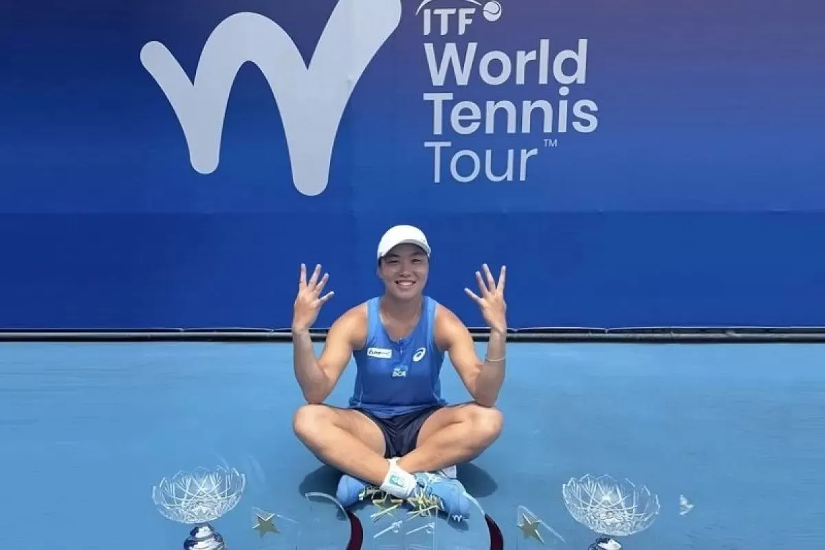 Janice Tjen Cetak Sejarah: Lolos ke Babak Utama US Open 2025, Akhiri Penantian 21 Tahun Petenis Putri Indonesia. (instagram.com/@janicetjen)