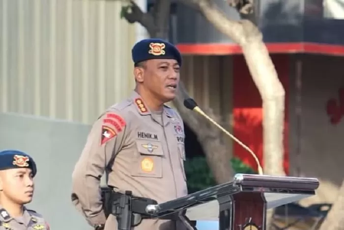 Dansat Brimob Kombes Henik Maryanto, soal penanganan kasus tewasnya driver ojol Affan Kurniawan (Foto: Instagram/brimobdametrojaya)