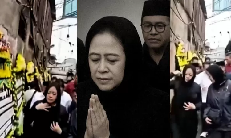 Pramono Anung dan Puan Maharani datang ke kediaman keluarga Affan Kurniawan. (X)