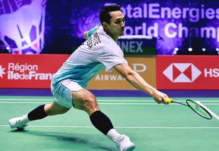 Babak penentuan pahit untuk Jonatan Christie, harapan bertumpu pada Putri KW. (Instagram @badminton.ina)
