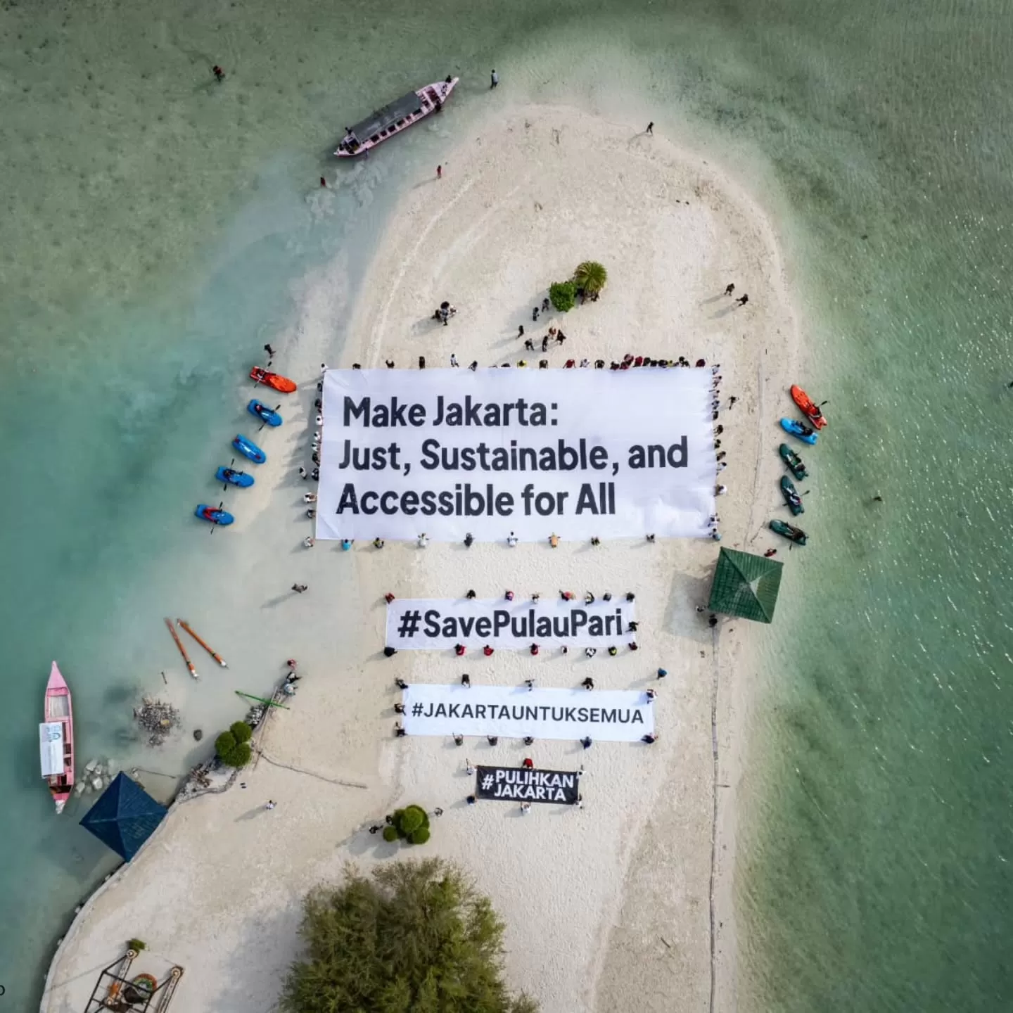 Pulau Pari #pulihkanjakarta (Instagram: @agilrifaii)