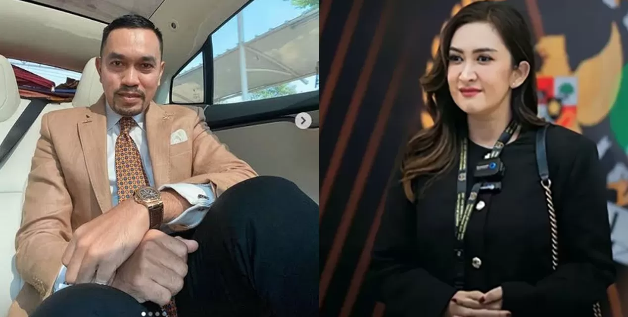 Ahmad Sahroni dan Nafa Urbach dinonaktifkan sebagai anggota DPR RI. Kini MKD putuskan lanjutkan sidang etik  (foto: kolase ist.)