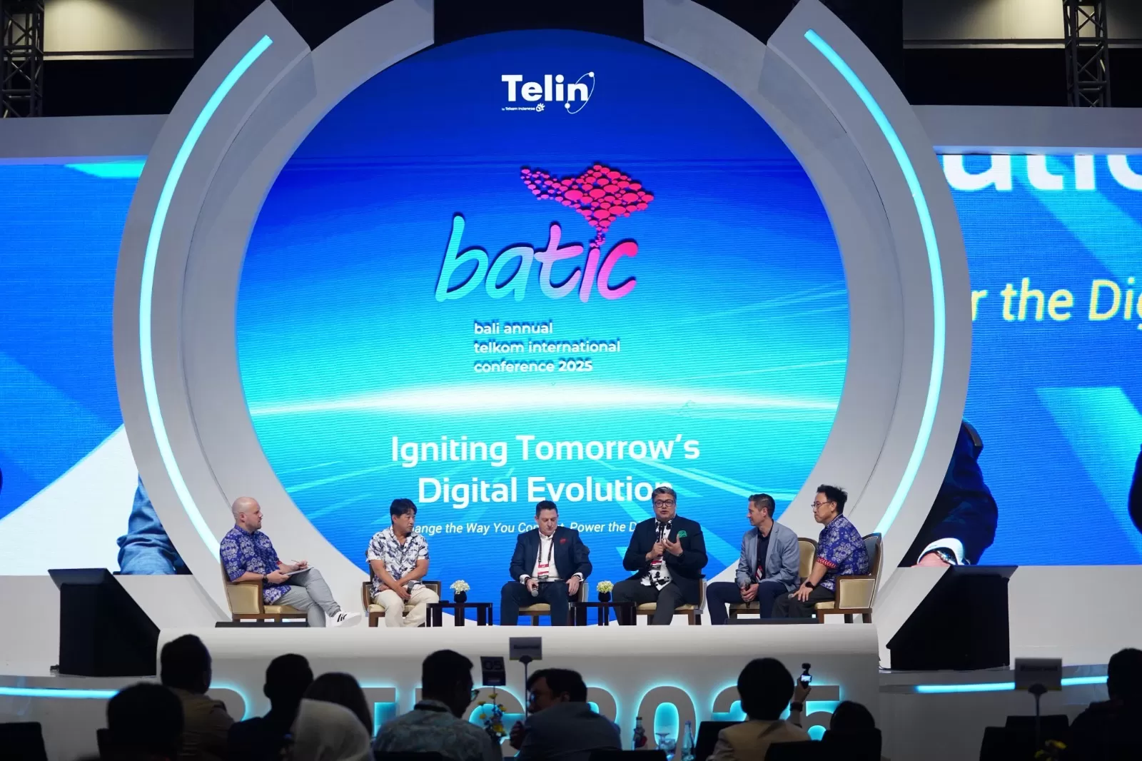 Para Speakers Hari Kedua BATIC 2025 yang berlangsung di Mangupura Hall, Bali International Convention Center (BICC), The Westin Resort, Nusa Dua pada Kamis (28/8).