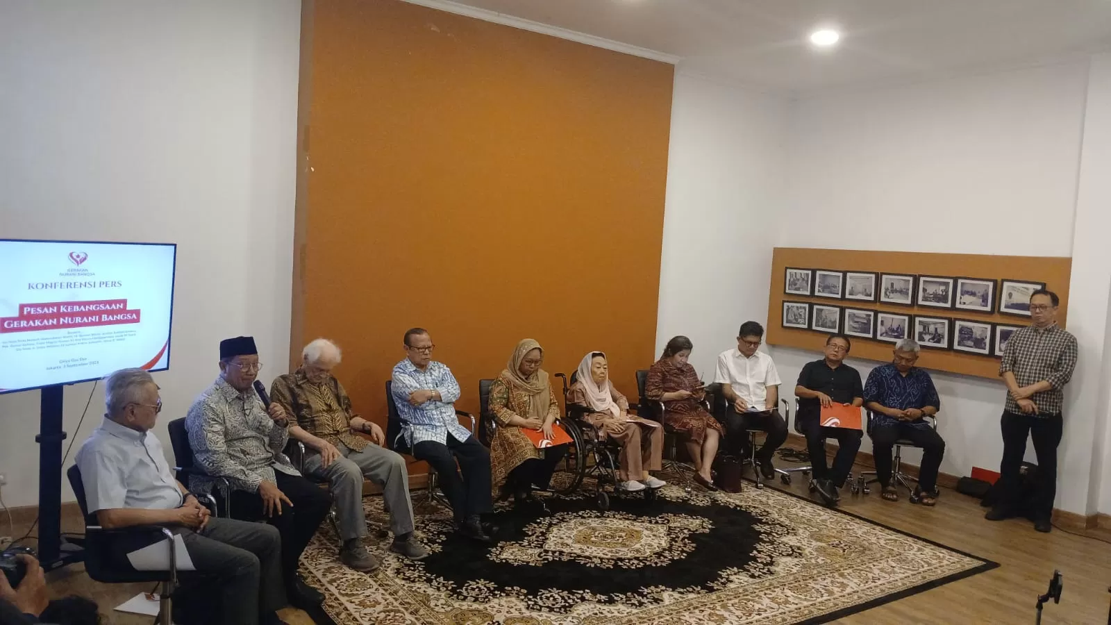 Gerakan Nurani Bangsa (GNB) yang terdiri dari tokoh lintas agama minta Presiden Prabowo evaluasi institusi negara  (Konteks.co.id)