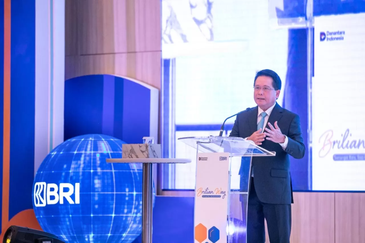 Dirut BRI Hery Gunardi mengungkap strategi penghimpunan dana murah untuk profit jangka panjang perusahaan. (Foto: BRI)