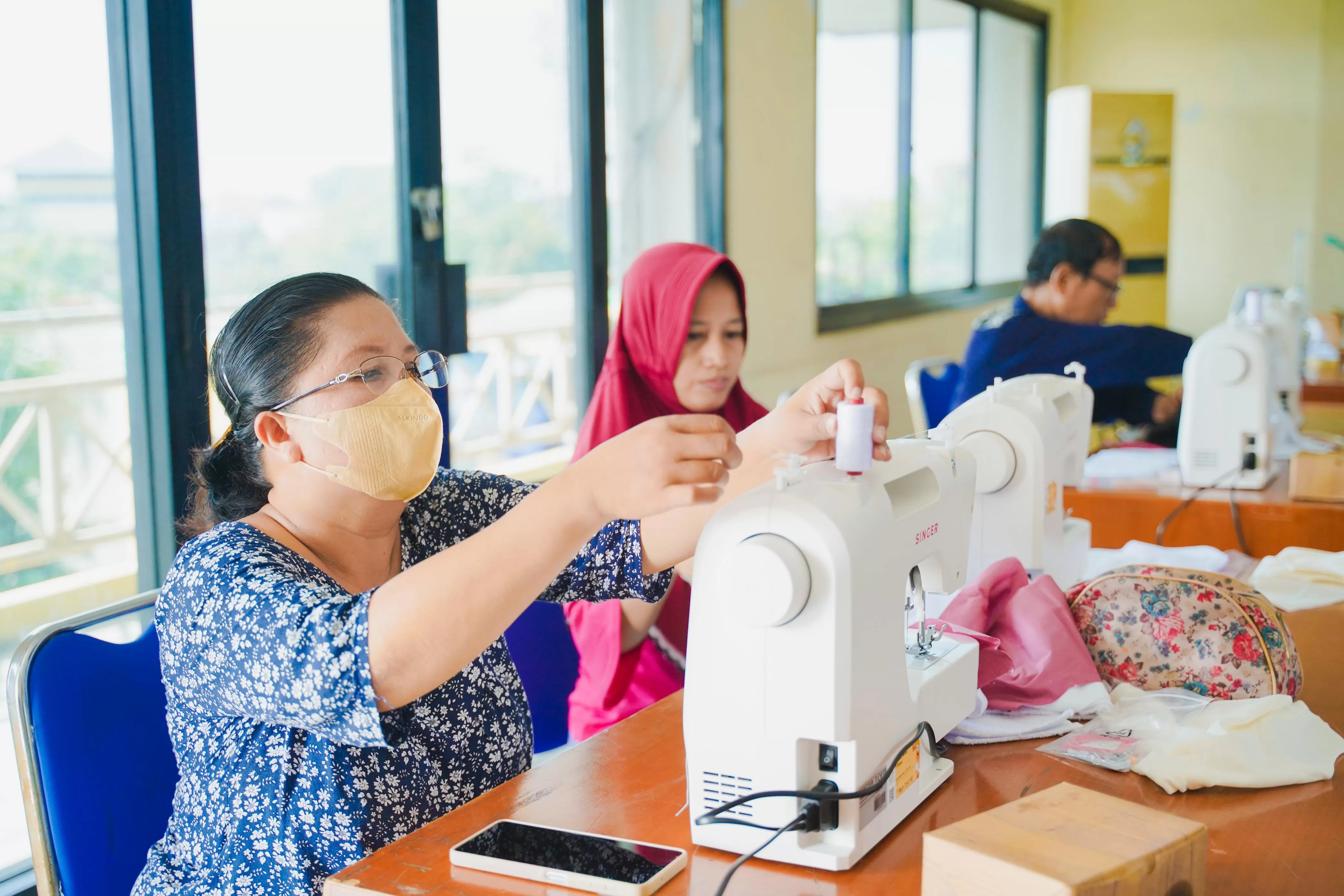 Popok alias diaper ramah lingkungan yang dibuat UMKM asal Surabaya sukses berkat dorongan dan pendampingan dari Bank BRI (Foto: Bank BRI)