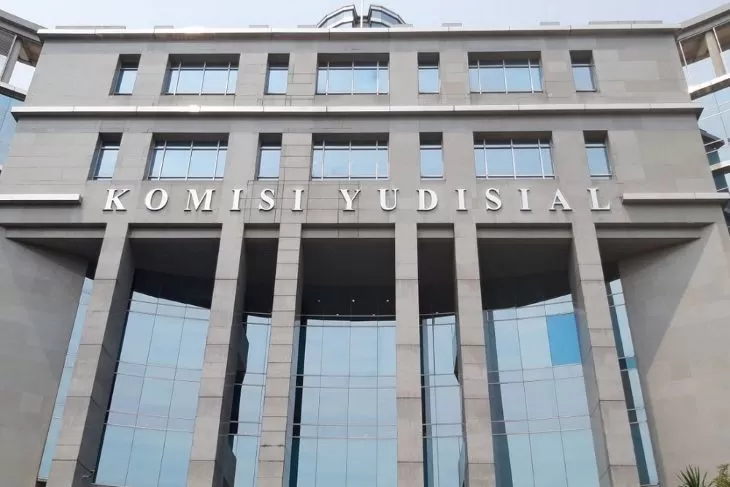 Komisi Yudisial atau KY mengumumkan nama-nama calon hakim agung dan calon hakim ad hoc HAM di Mahkamah Agung. (Komisi Yudisial)