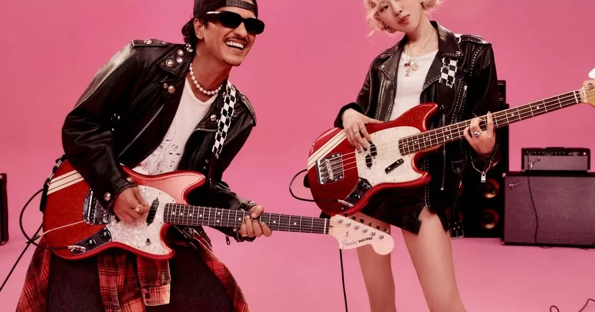 MV lagu APT Rose Blacpink dan Bruno Mars (foto: instagram.com/roses_are_rosie)