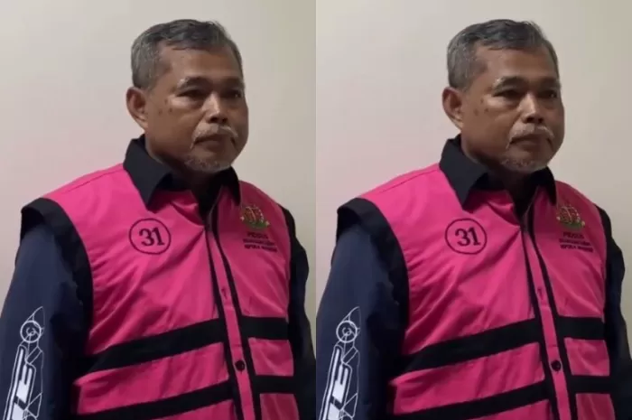 Terdakwa Djuyamto mengaku terima suap dalam skandal vonis lepas perkara CPO. ((X.com/@GunRomli))