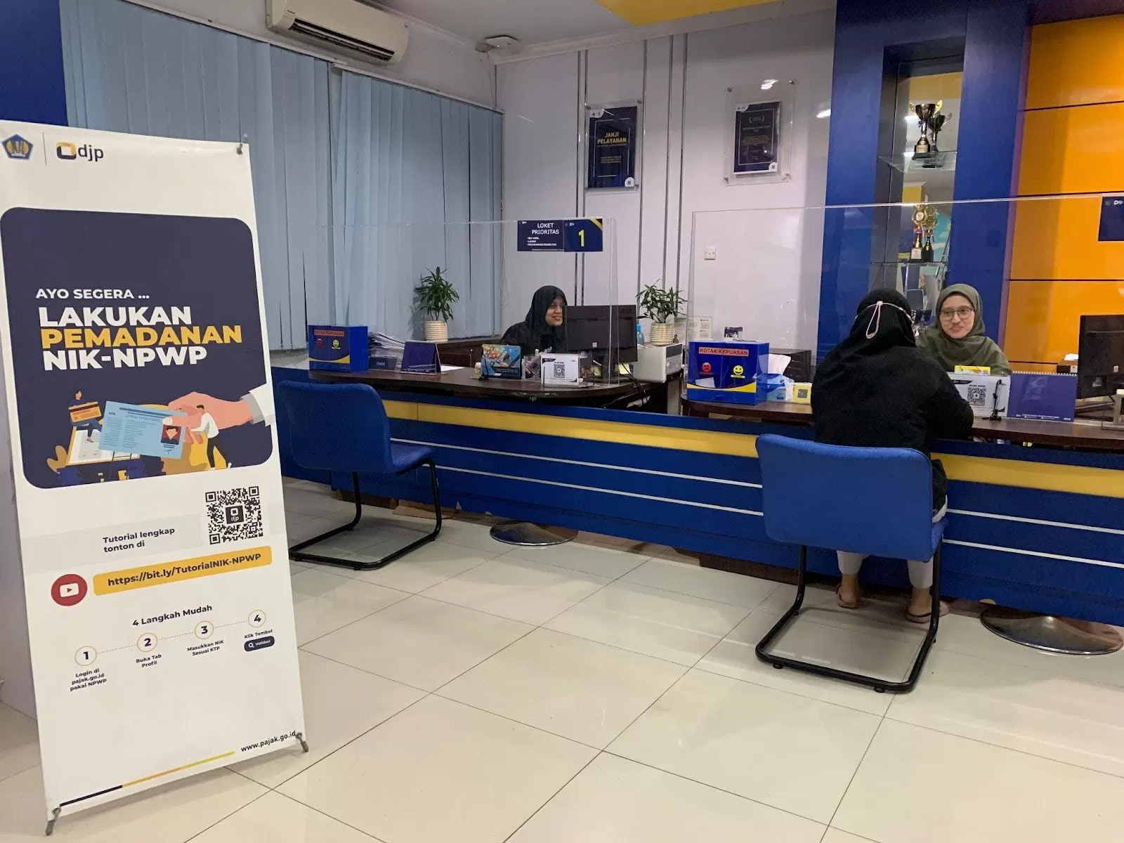 Pelayanan di kantor pajak, salah satunya untuk mengurus SKB Waris. (Ditjen Pajak)