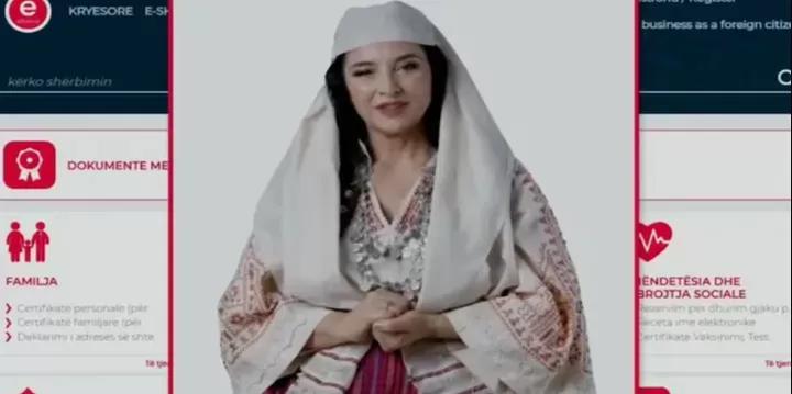 Robot Diella, Menteri AI pertama di Albania (foto: X.com)