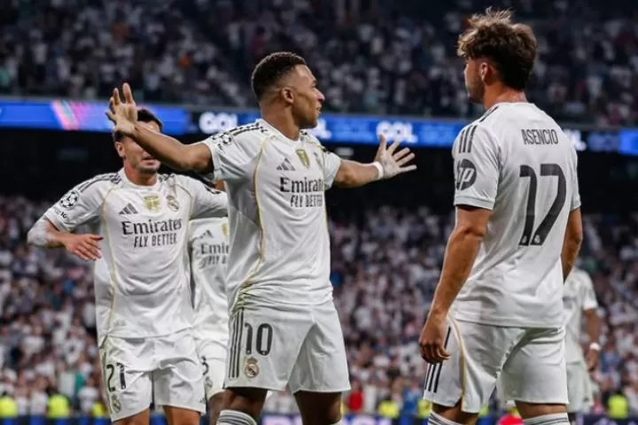 Real Madrid berhasil comeback 2-1 atas Marseille (Foto: instagram/@realmadrid)