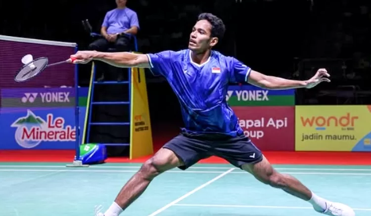 Chico Aura bangkit di Indonesia Masters 2025. (Instagram @badminton.ina)