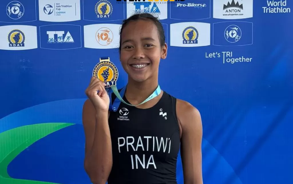 Atlet triathlon Indonesia, Martina Ayu Pertiwi. (KONTEKS.CO.ID/Dok IG Martina Ayu Pertiwi)