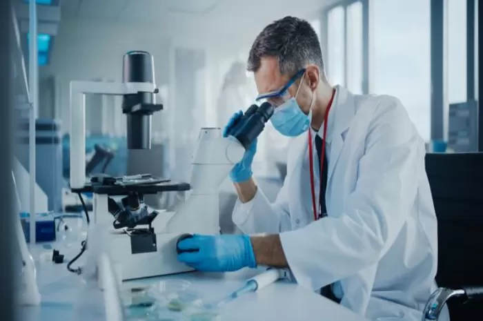 Ilustrasi uji di laboratorium. (Istimewa)