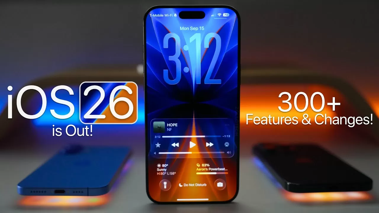 iOS 26 resmi meluncur.  (foto: youtube.com/zallotech)