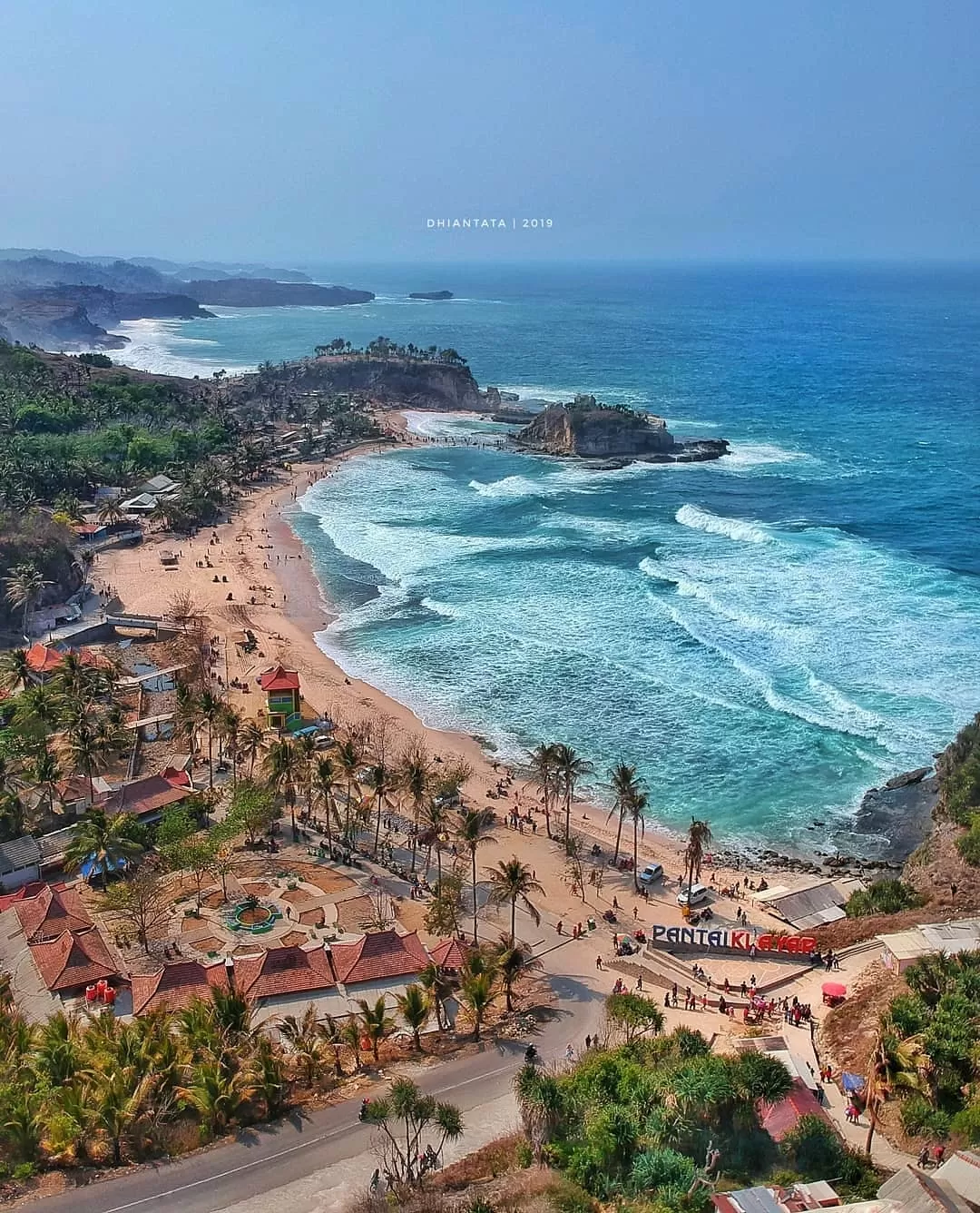Pantai Klayar Pacitan. (instagram.com/pantaipacitan)