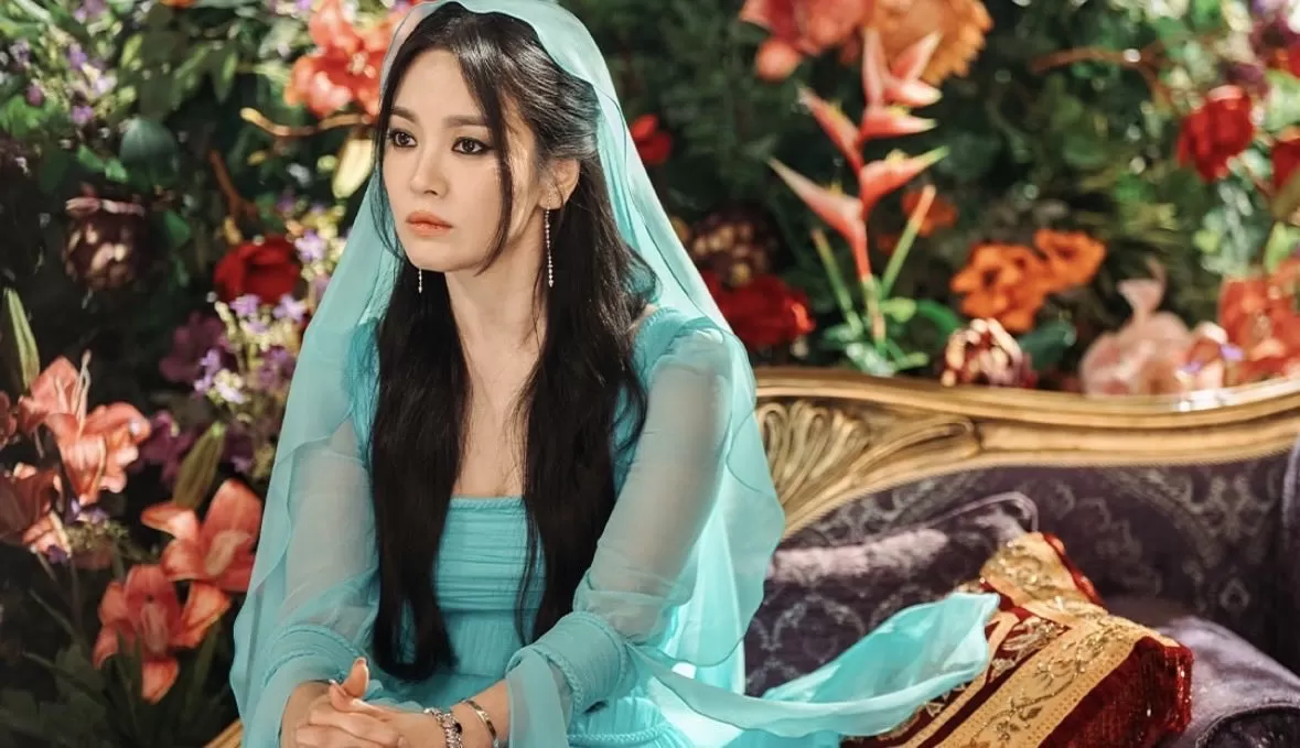 Song Hye Kyo sebagai Jin Misterius di Genie, Make A Wish (foto: tangkapan layar)